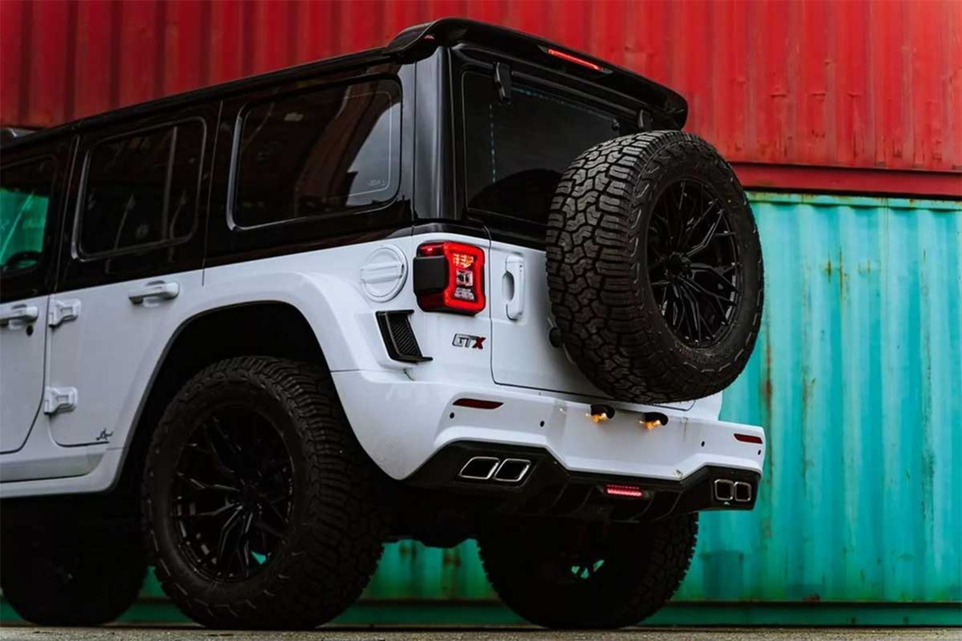 جیپ رانگلر تیونینگ استراداله مودنا