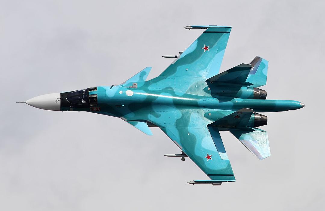 su 34   Russian air force 