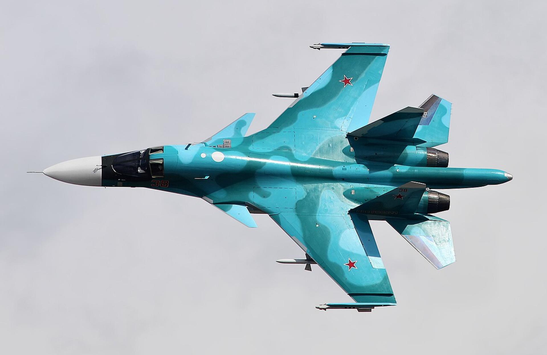 su 34   Russian air force 