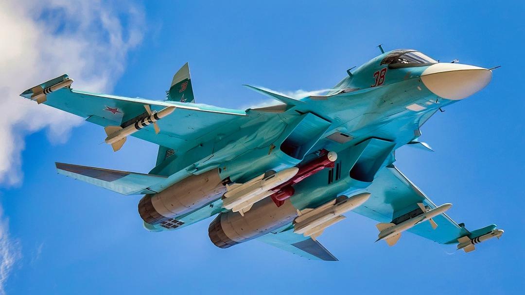 su 34   Russian air force 