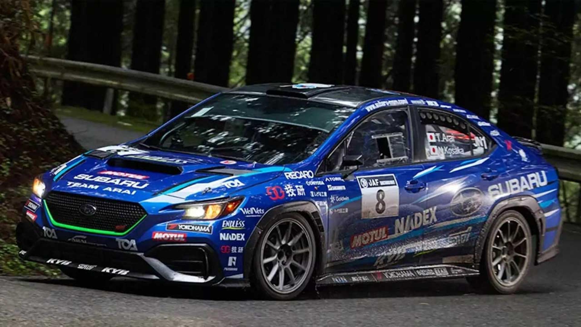 سوبارو WRX رالی