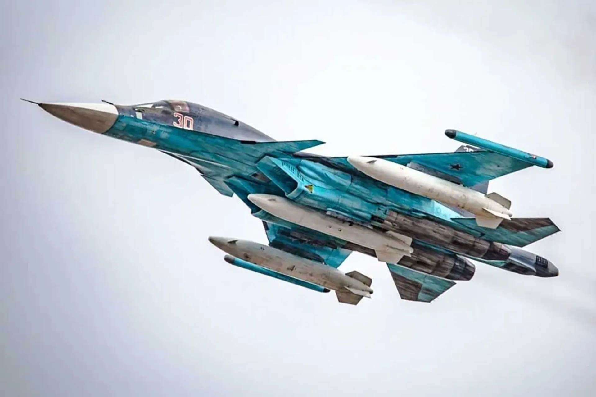 سوخوی SU-34 بین‌قاره‌ای