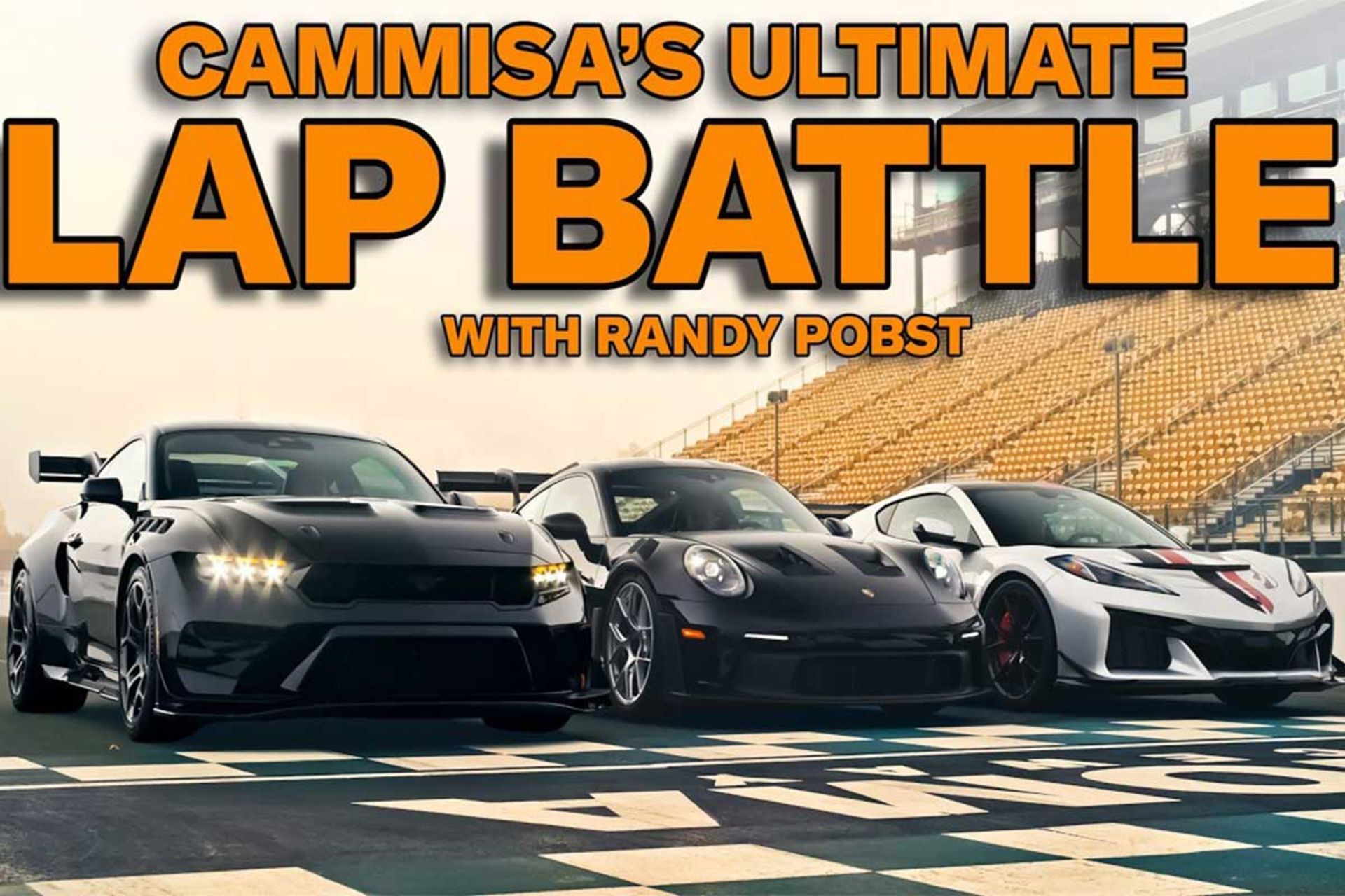 نبرد کوروت، پورشه و موستانگ در پیست