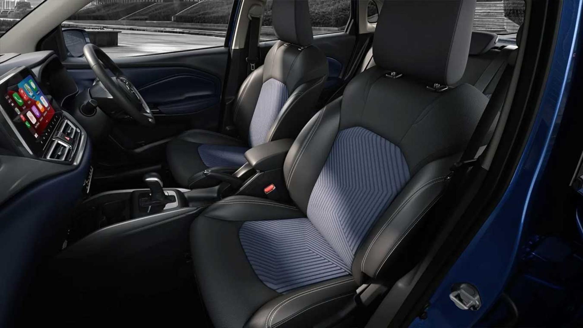 صندلی‌های جلو و داشبورد خودروی سوزوکی بالنو (Suzuki Baleno) مدل ۲۰۲۶