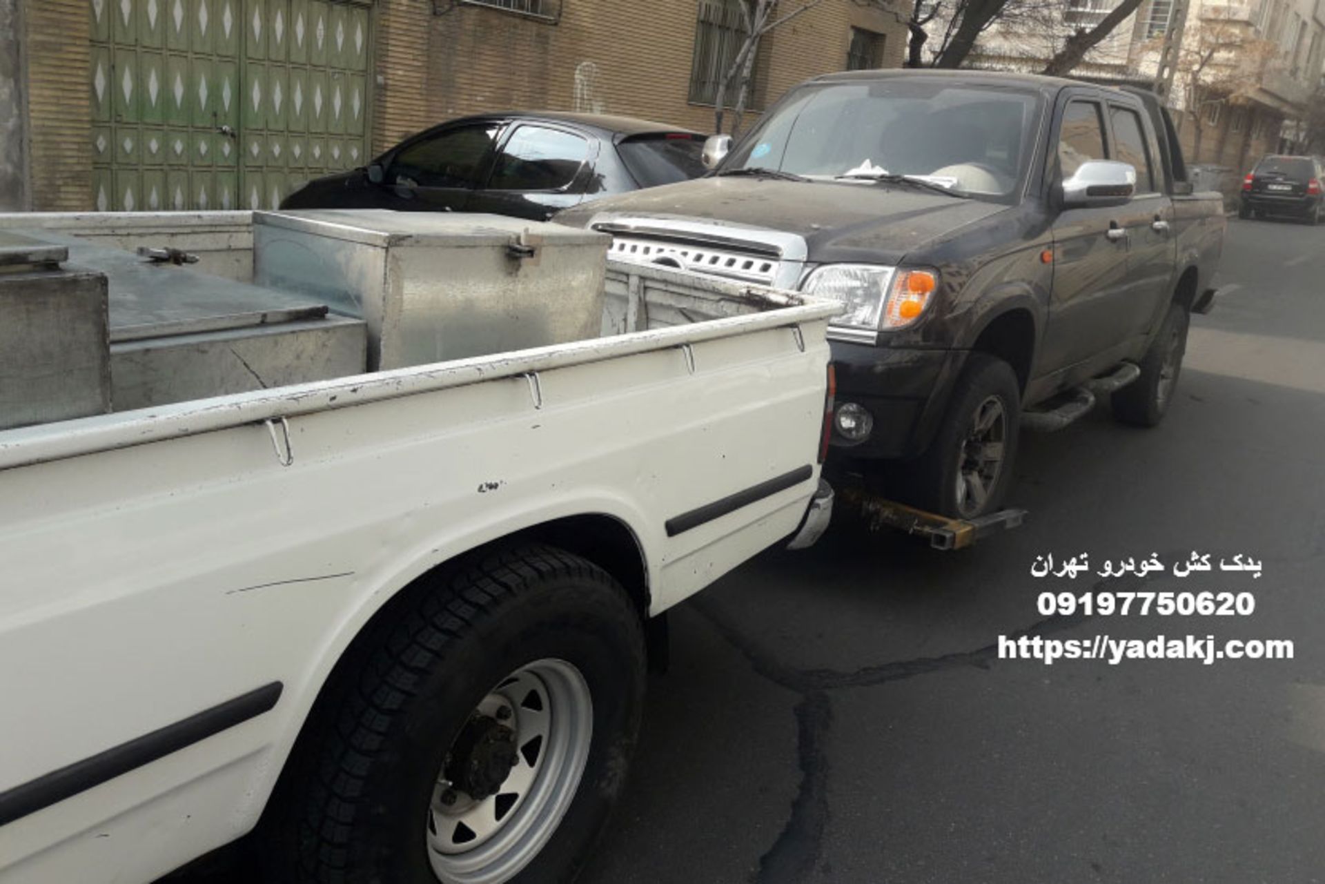 نیسان یدک کش و چرخگیر خودروبر