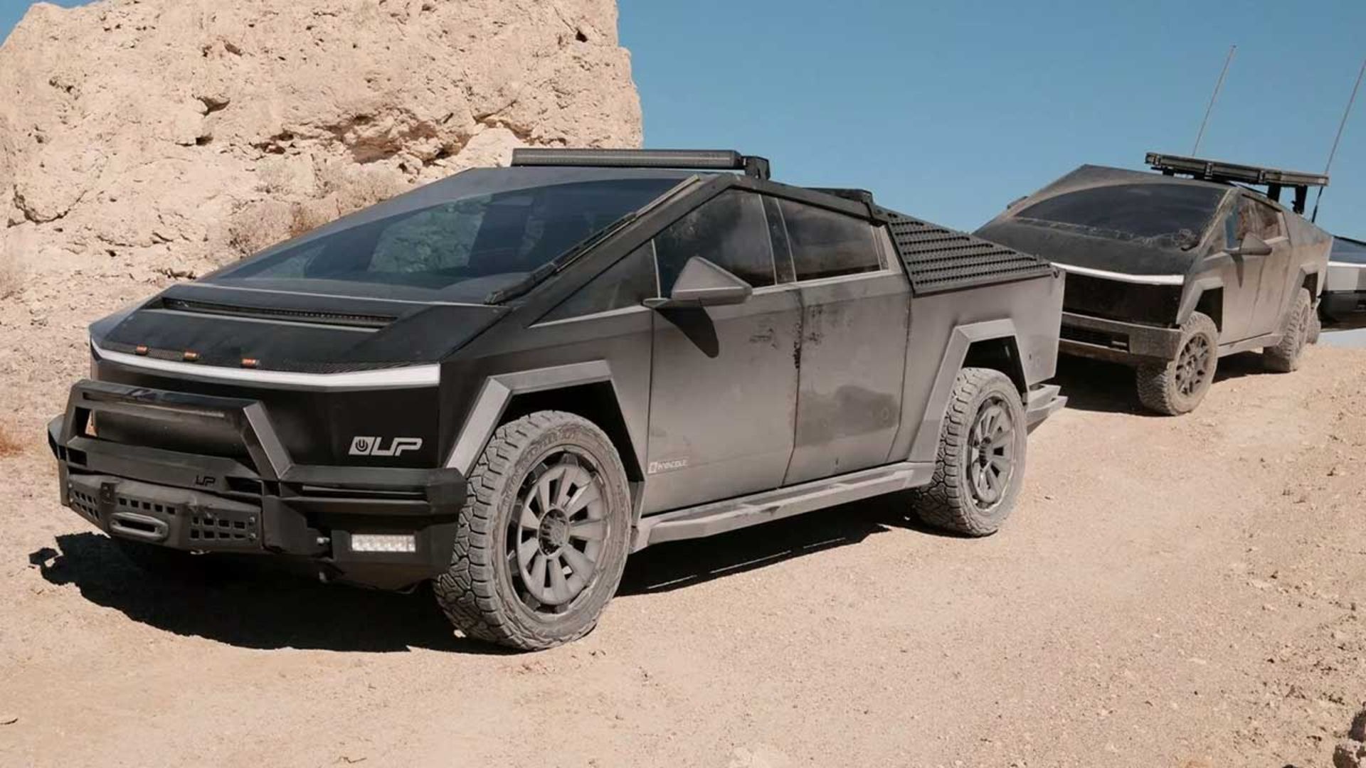 ارتقاء سیستم تعلیق تسلا سایبرتراک
