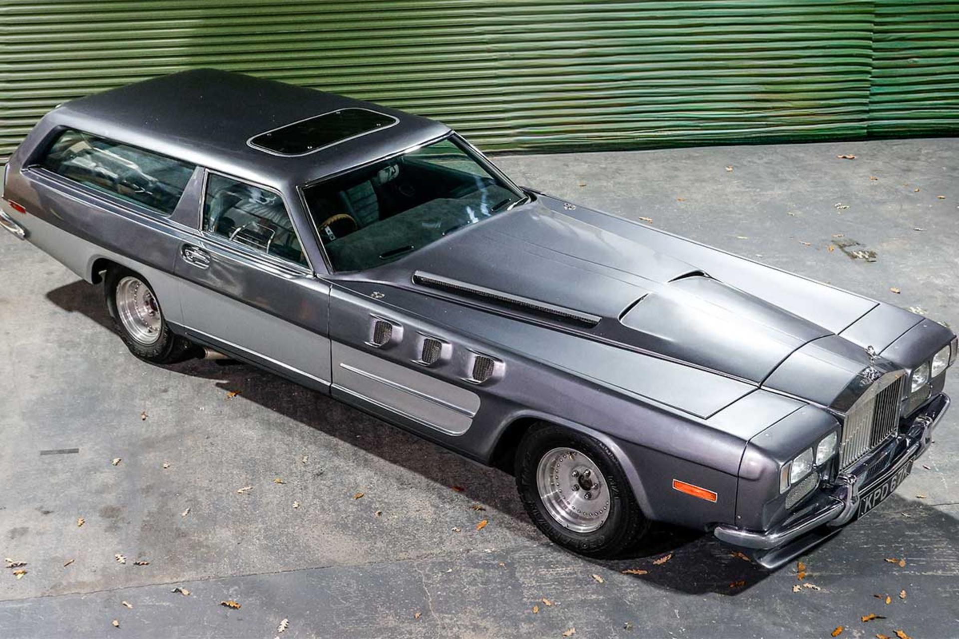 رولزرویس هیولا با موتور هواپیما