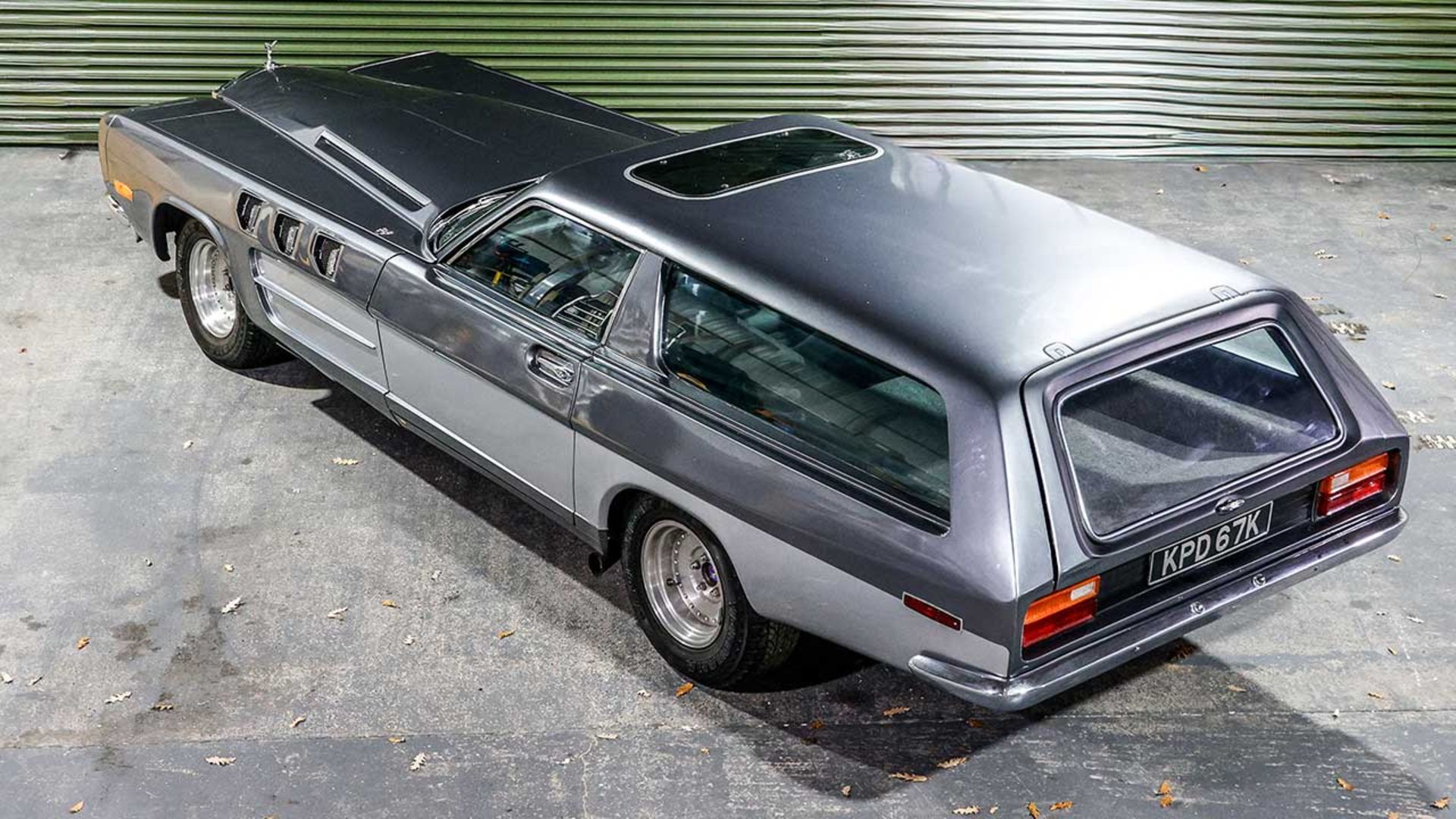 رولزرویس هیولا با موتور هواپیما