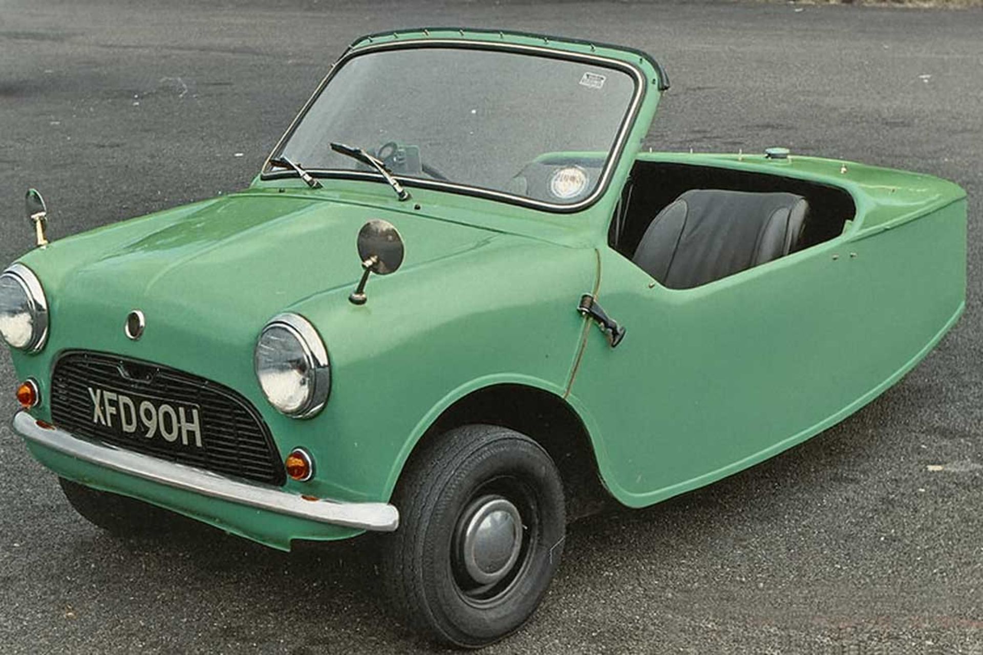 عجیب‌ترین خودروهای سه‌چرخ 