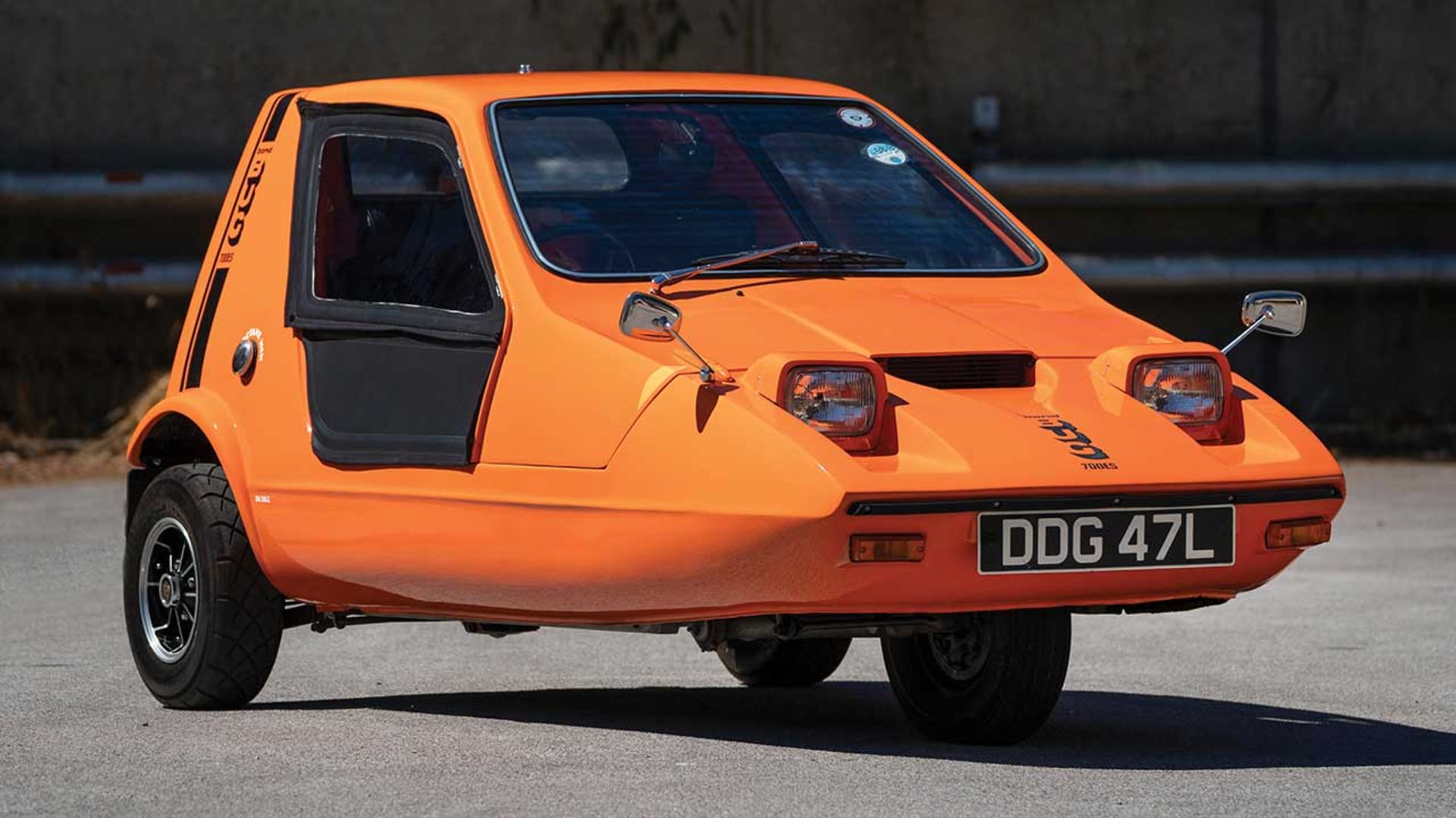 عجیب‌ترین خودروهای سه‌چرخ 