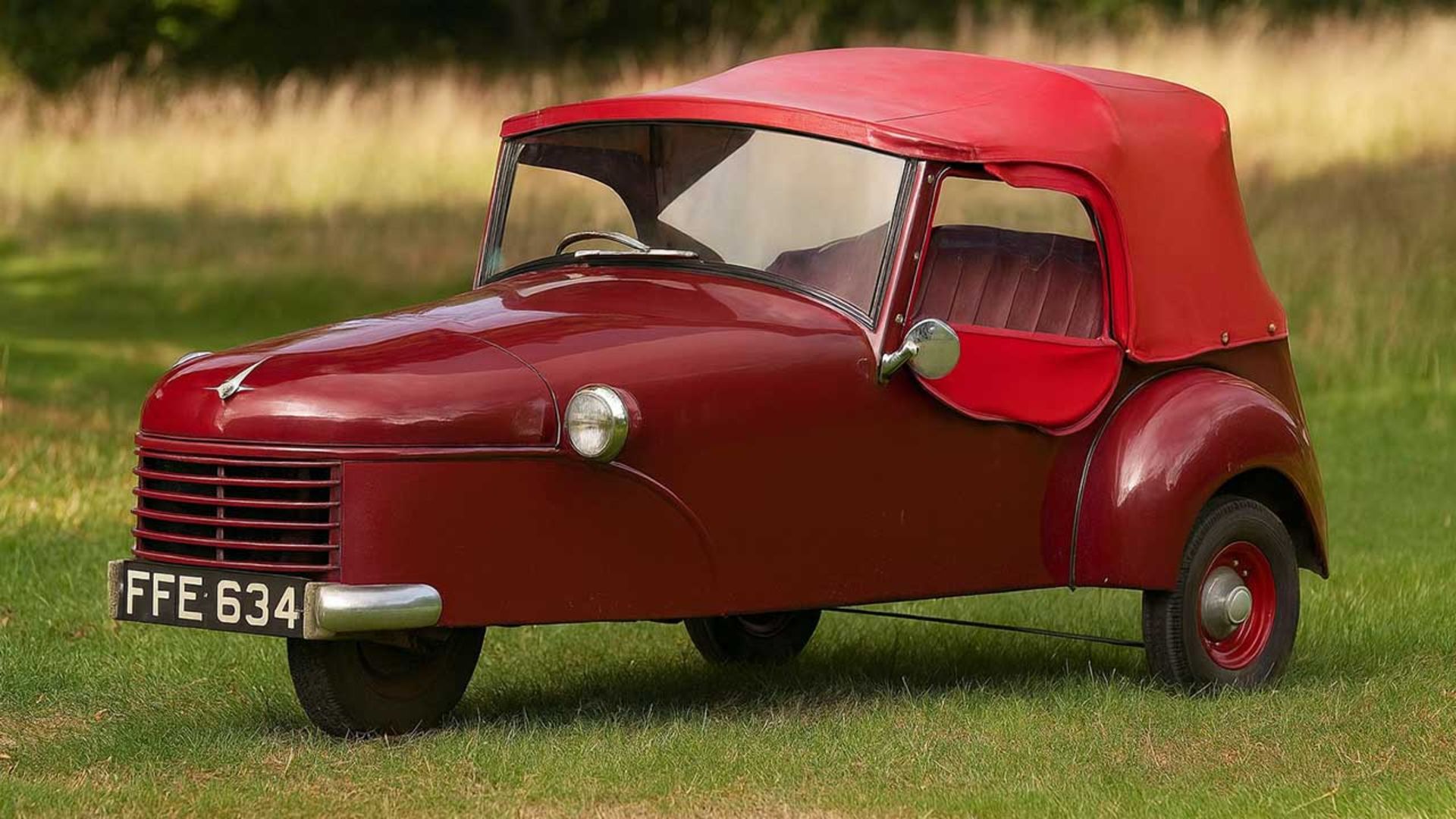 عجیب‌ترین خودروهای سه‌چرخ 