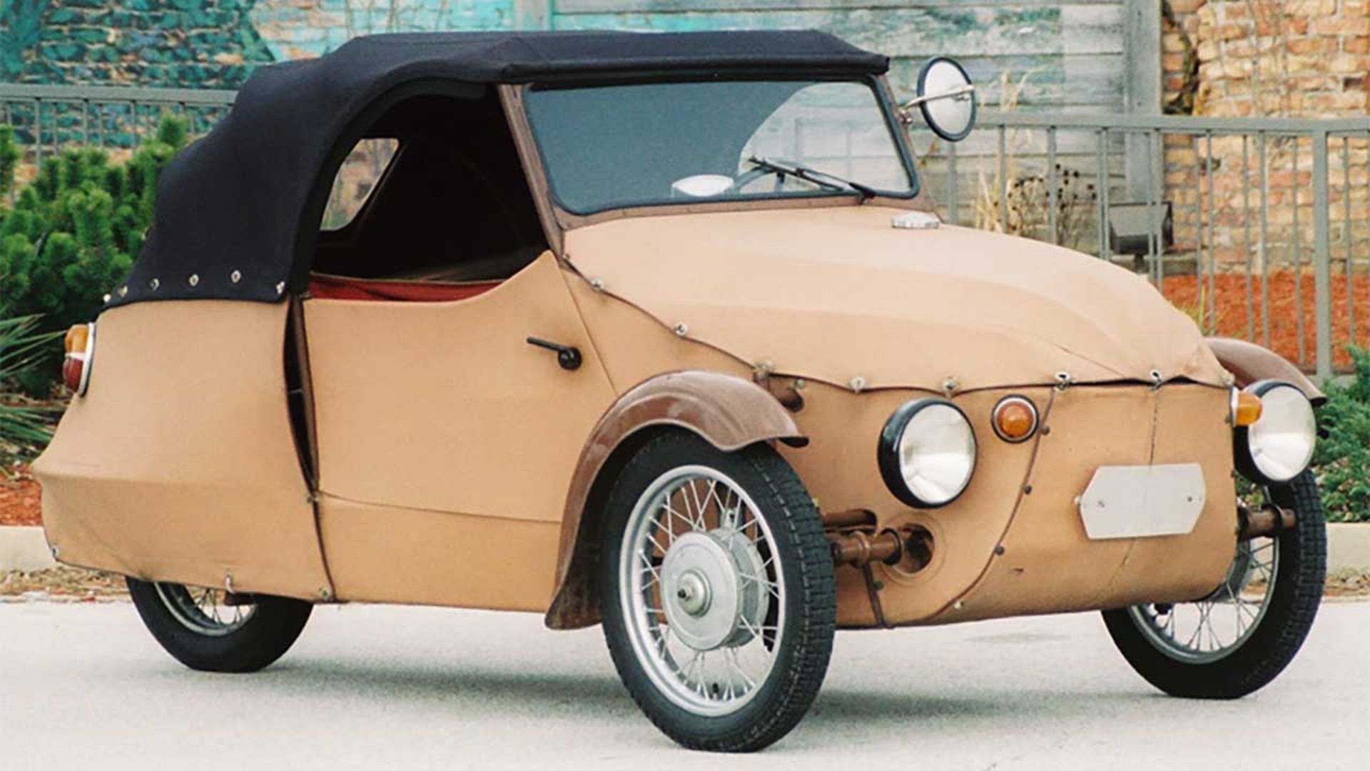 عجیب‌ترین خودروهای سه‌چرخ 
