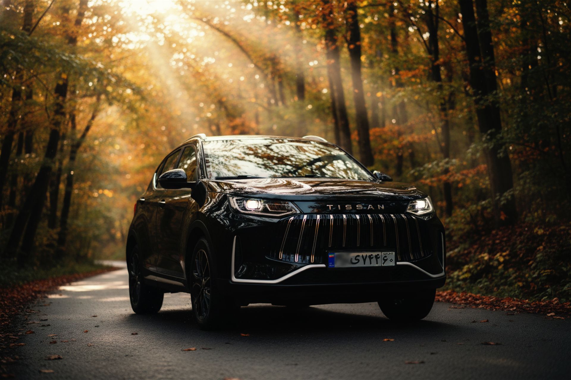 پلاک گذاری تیسان S05 تیگارد موتور - 1