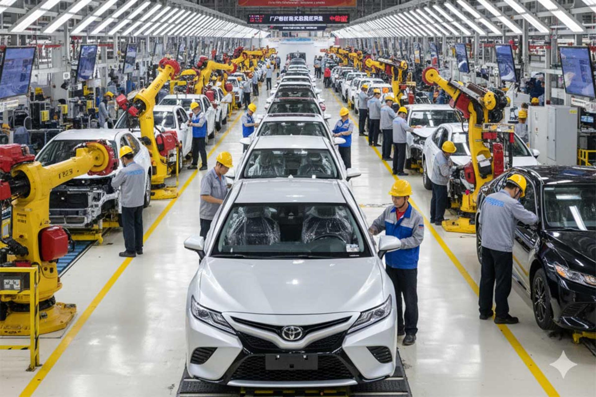 تویوتا تولید چین