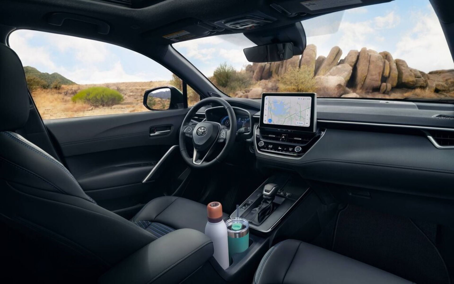 داشبورد تویوتا کرولا کراس فیس لیفت