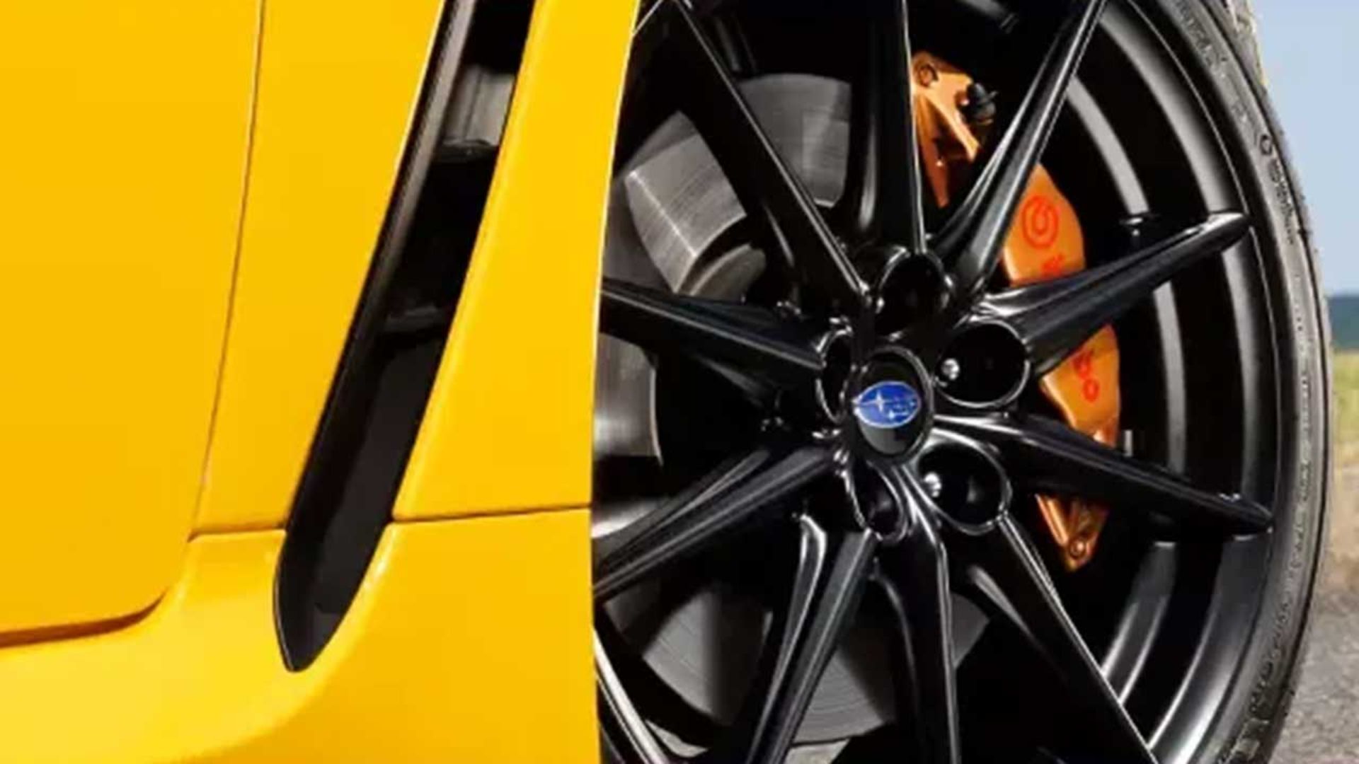 سوبارو BRZ STI اسپرت یلو ادیشن 