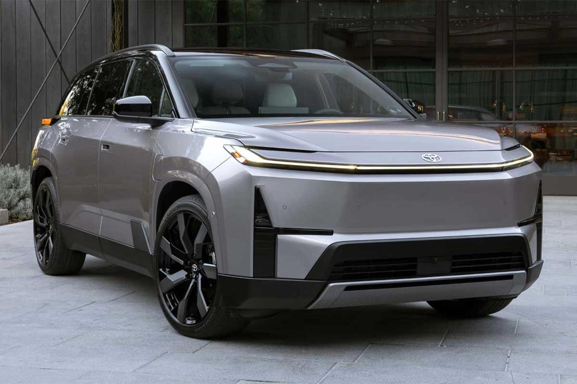 نسل جدید تویوتا هایلندر برقی