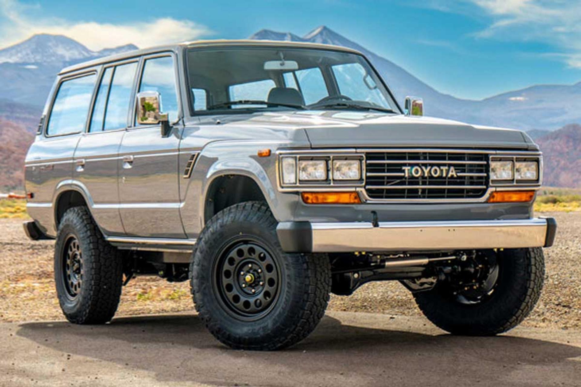 بازسازی جذاب تویوتا لندکروزر