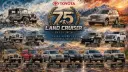مجموعه‌ای از مدل‌های مختلف تویوتا لندکروزر (Toyota Land Cruiser) از سال ۱۹۵۱ تا ۲۰۲۴