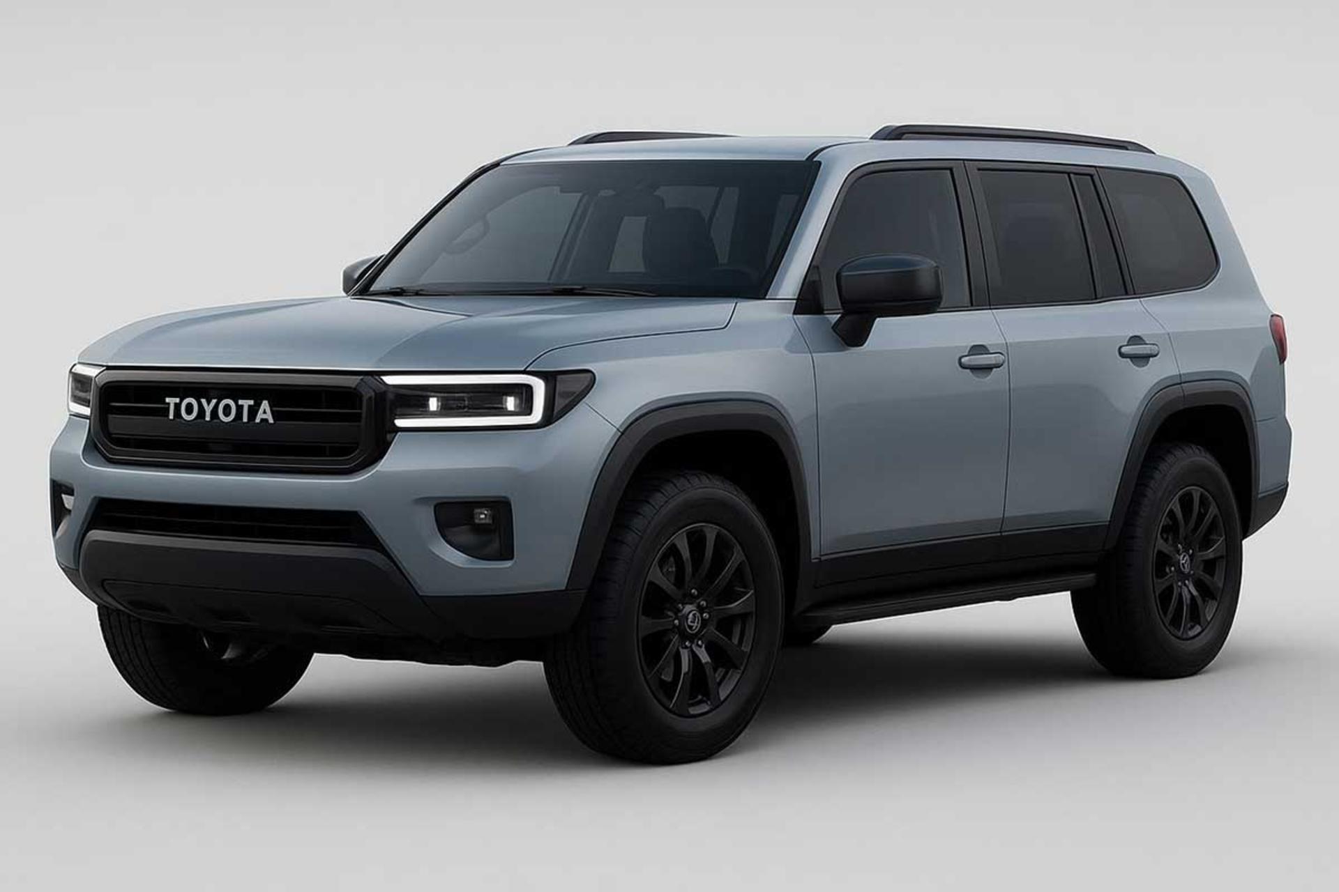 تویوتا لندکروزر با ساختار یکپارچه