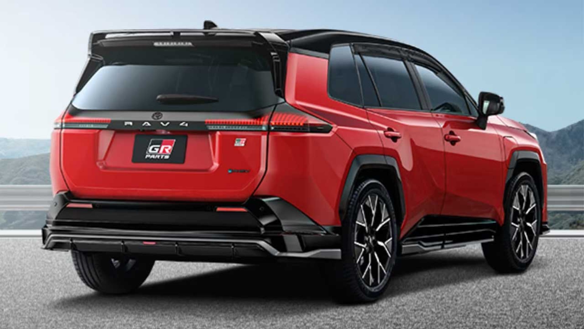 تویوتا راوفور جدید با قطعات GR