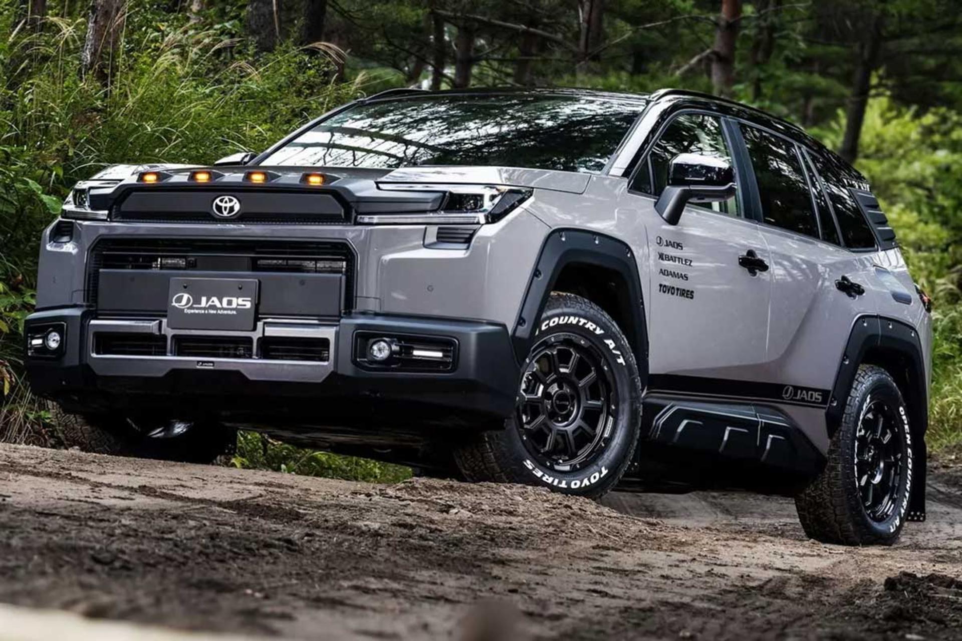 تویوتا راوفور با کیت آفرود