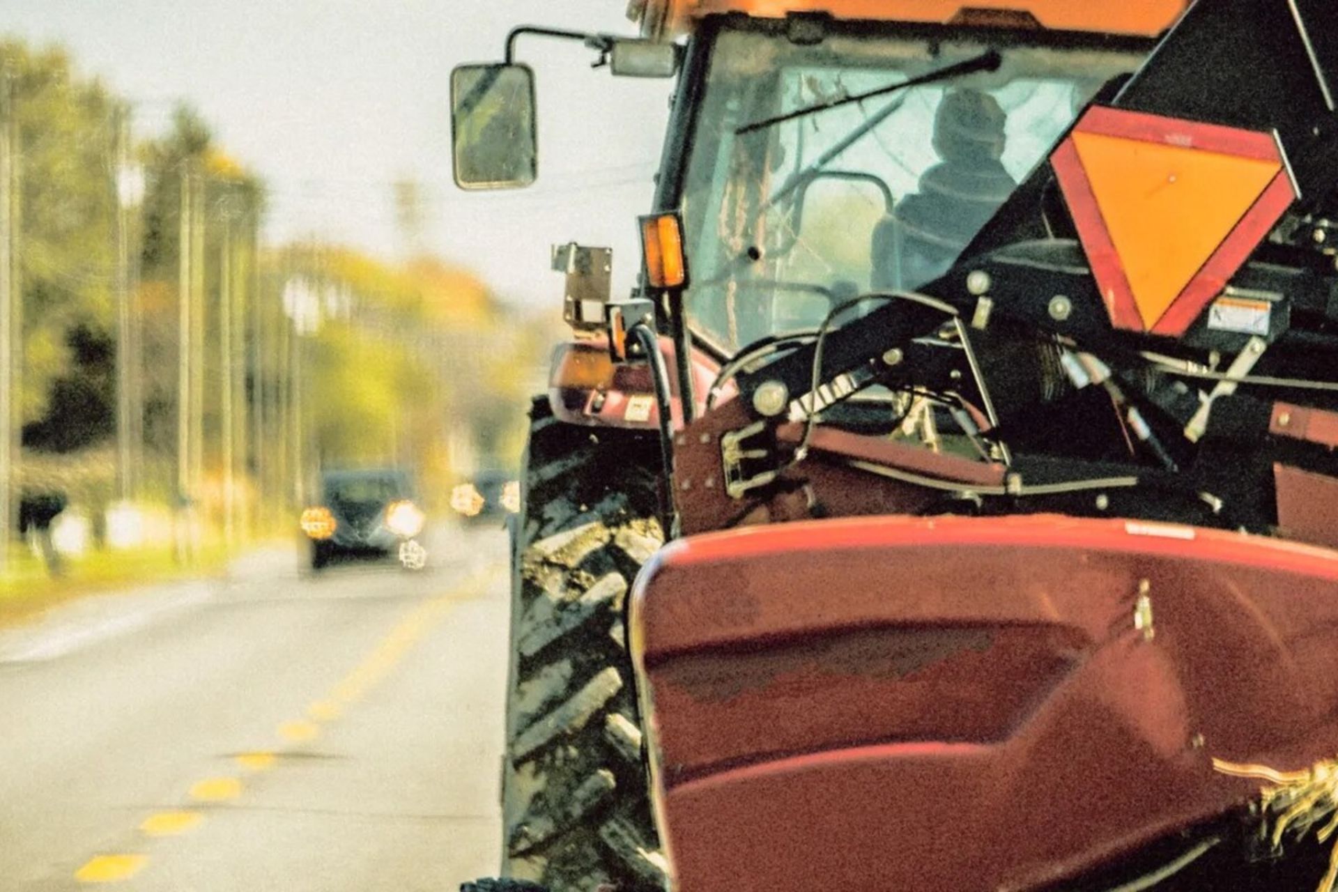 تصادف با تراکتور