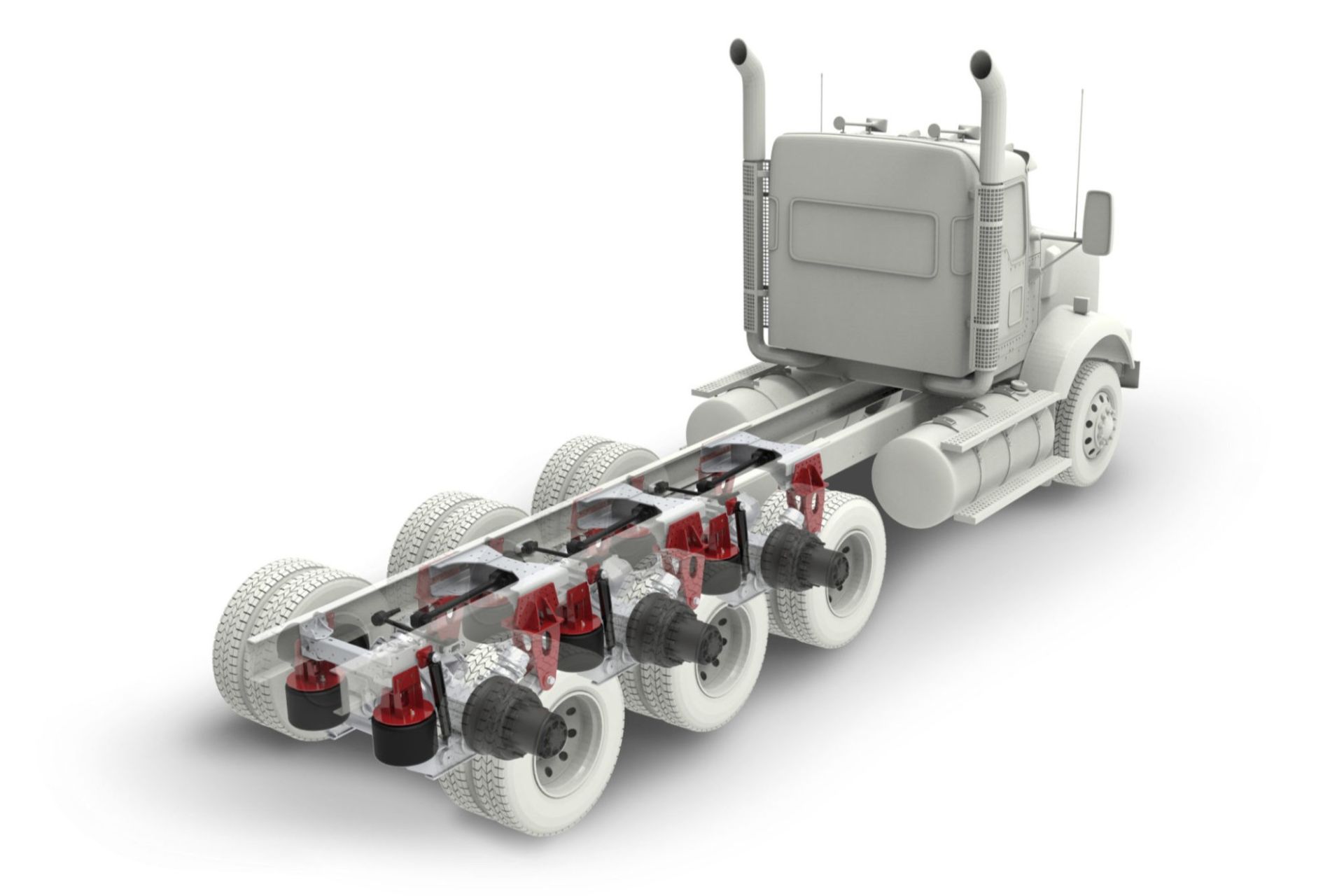 ecas در کامیون و کشنده