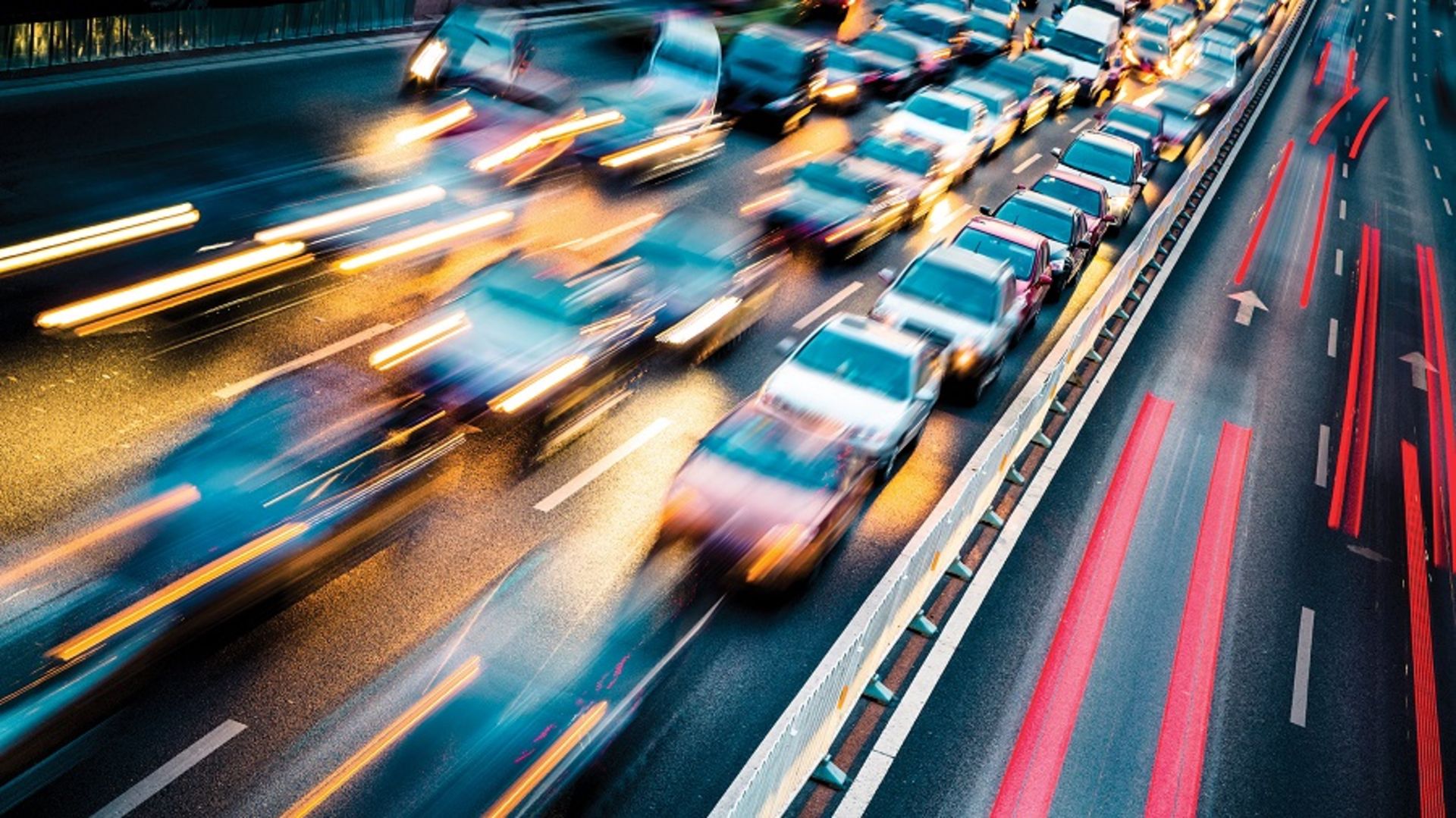 ترافیک شلوغ