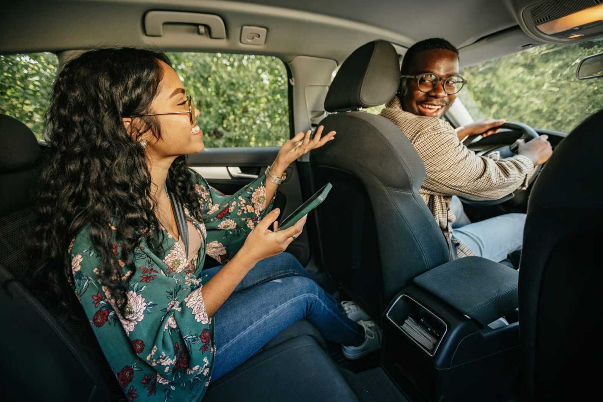 جر و بحث راننده و مسافر