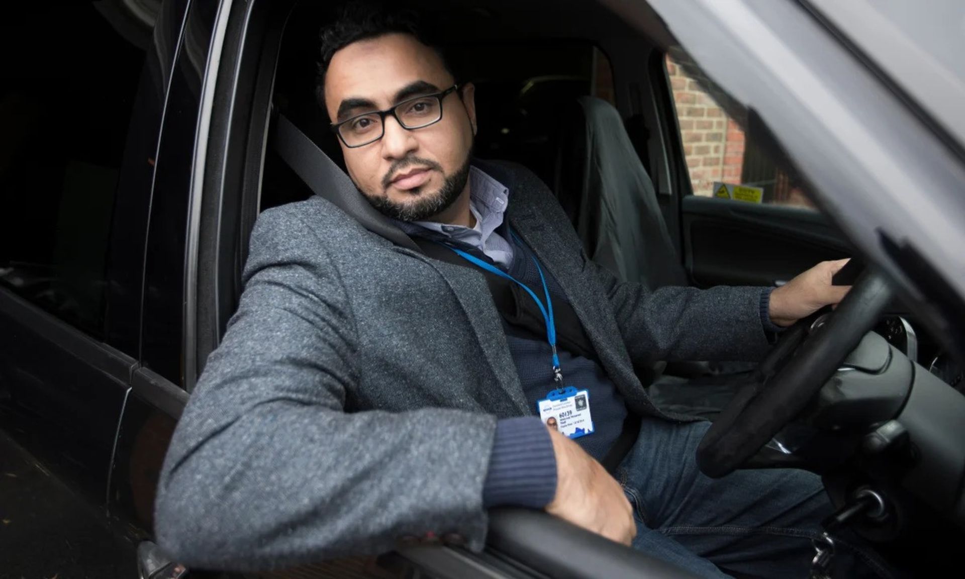 راننده تاکسی خسته