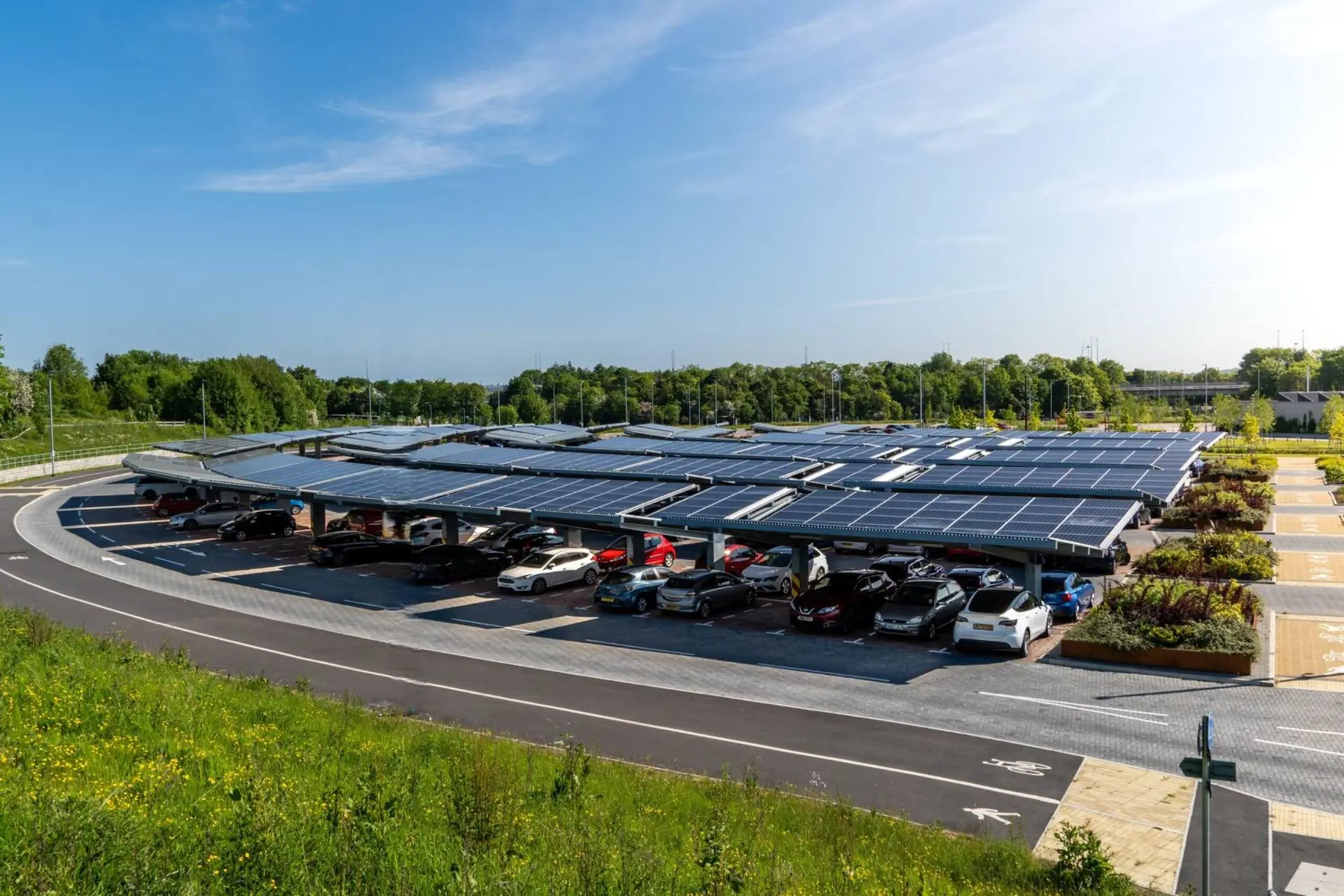 parking solar panel 