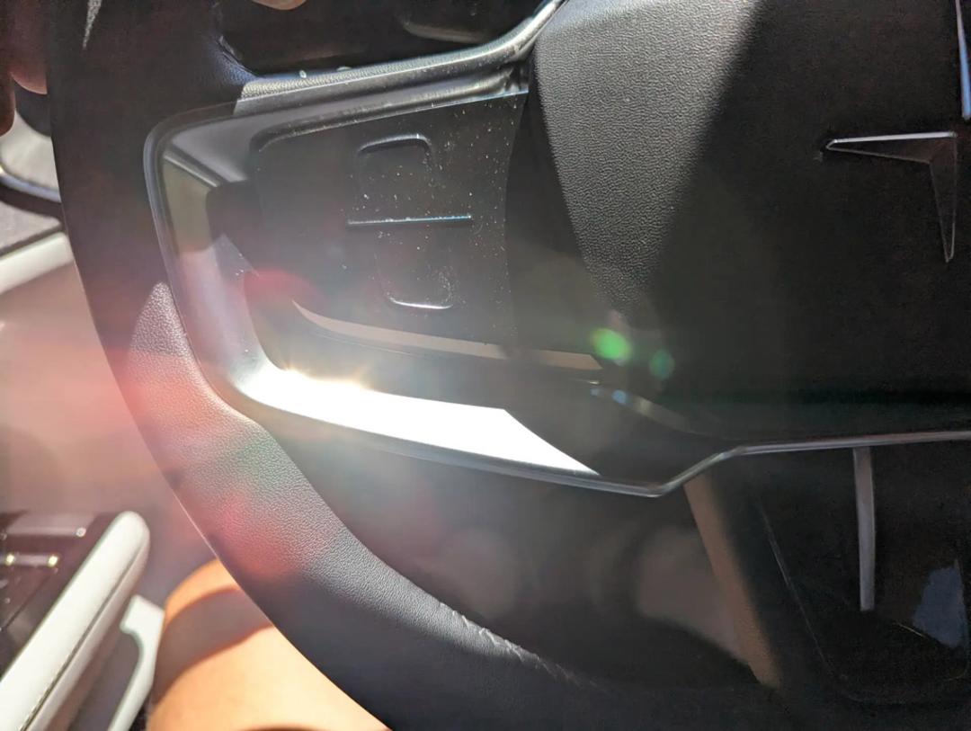 Blinding Chrome car interior