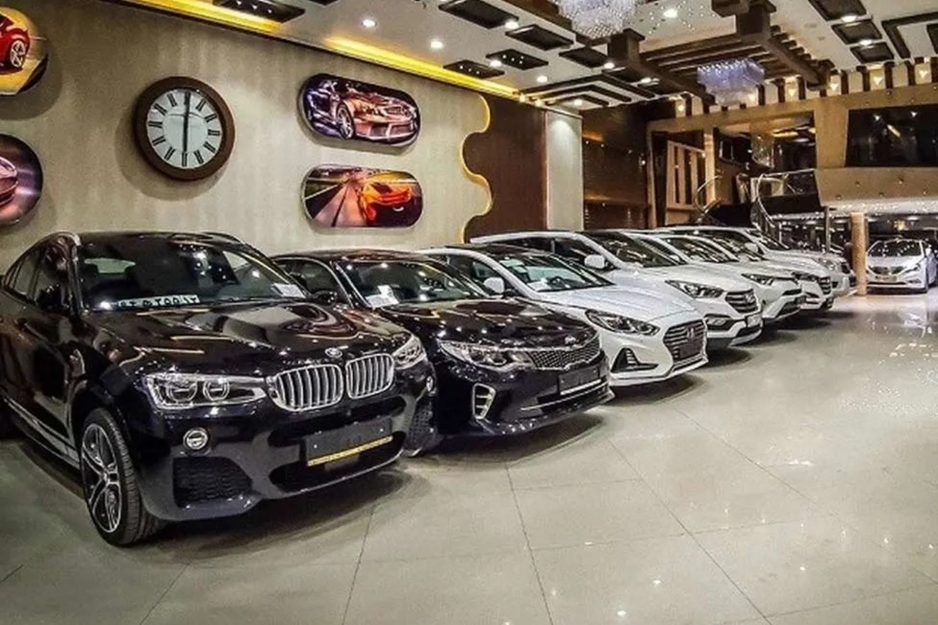 used cars iran showroom