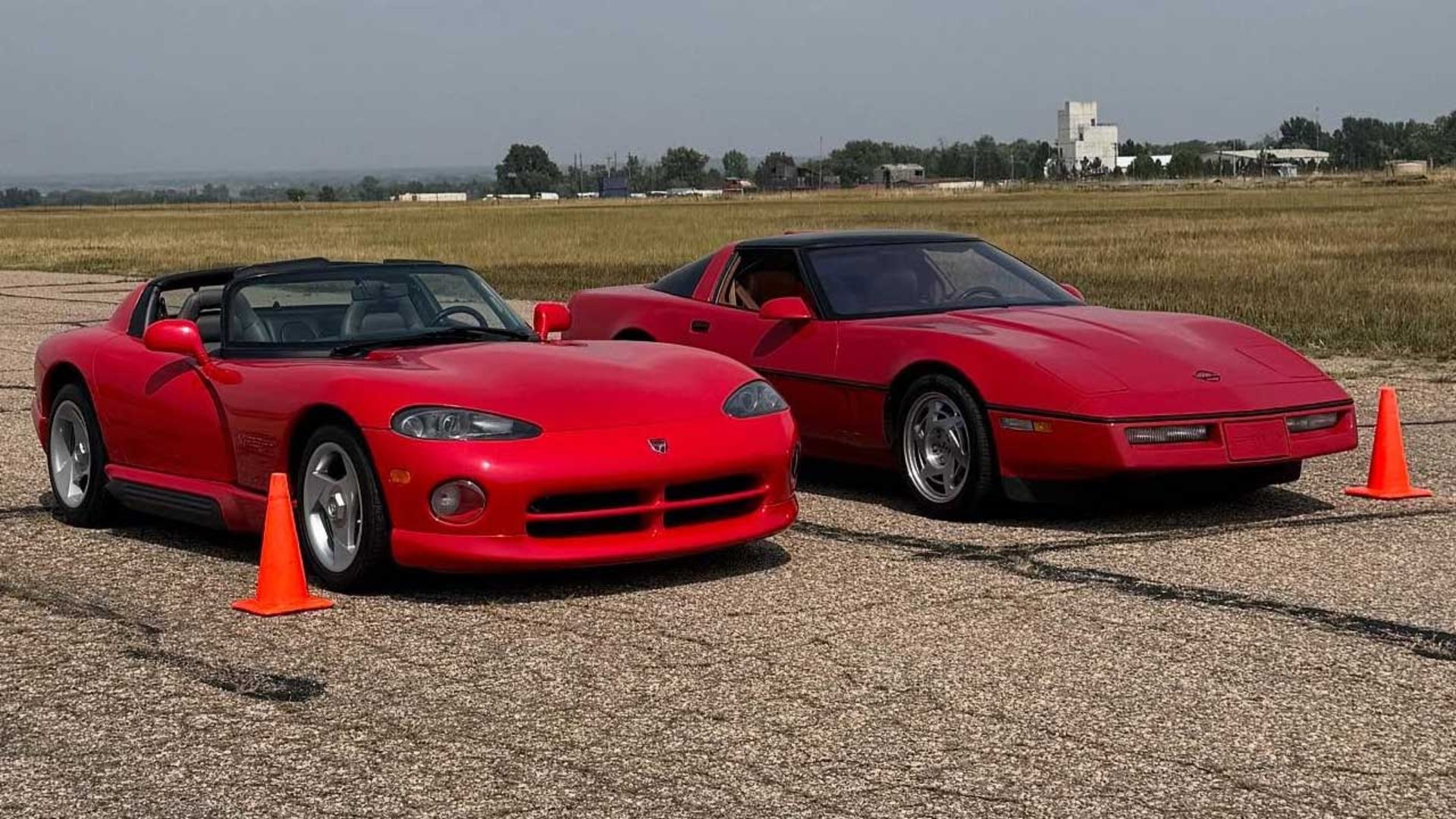 درگ کوروت ZR1 و وایپر دهه 90