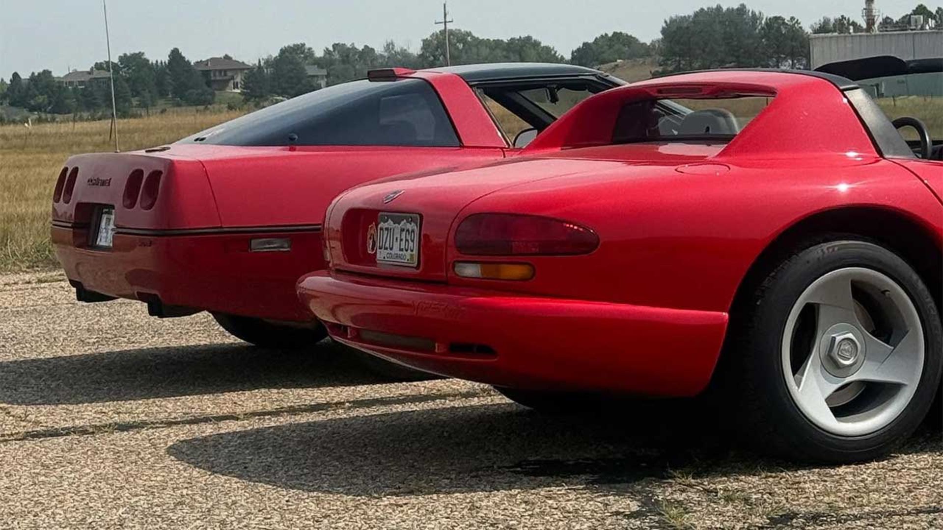 درگ کوروت ZR1 و وایپر دهه 90