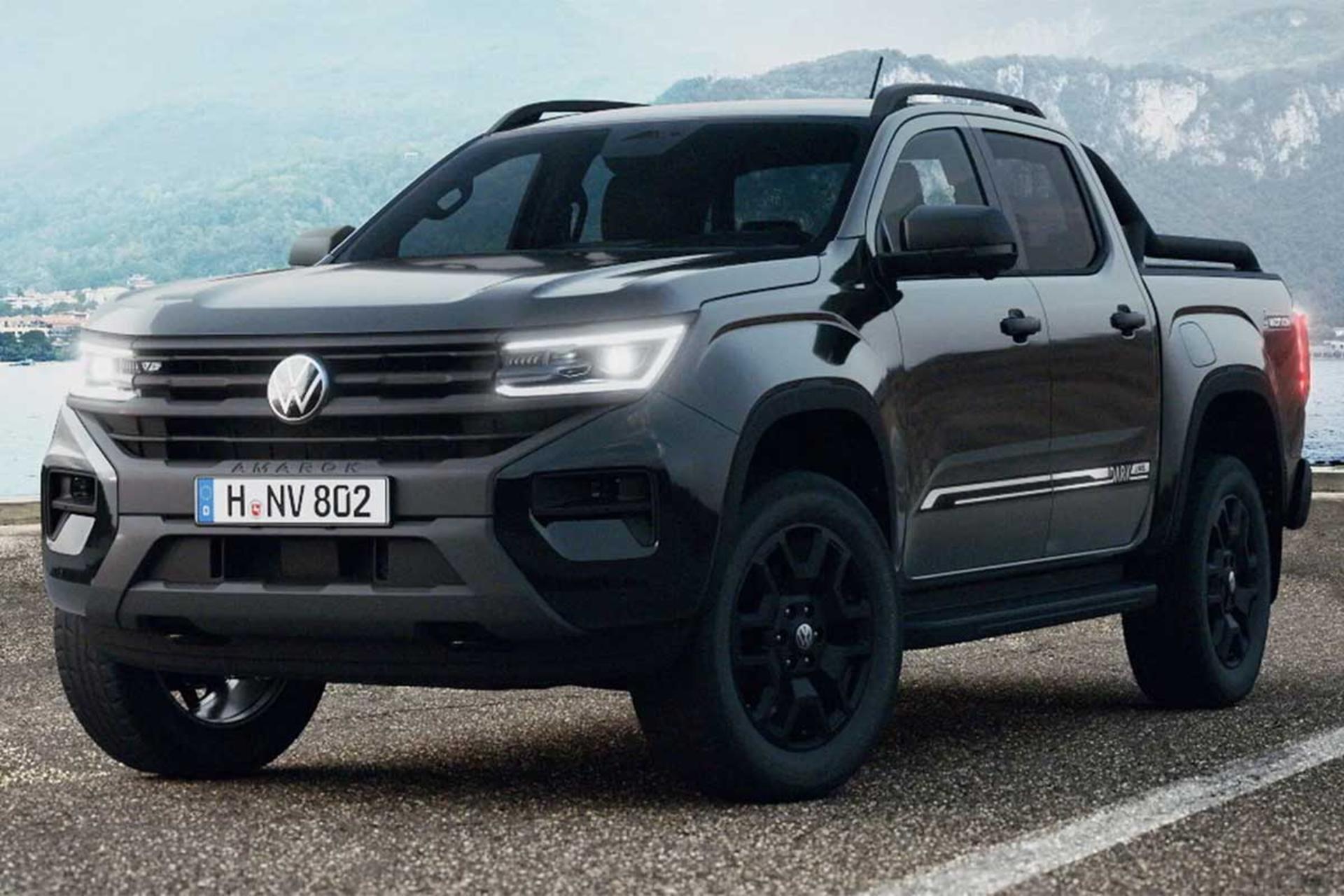 فولکس‌واگن آماروک دارک لیبل