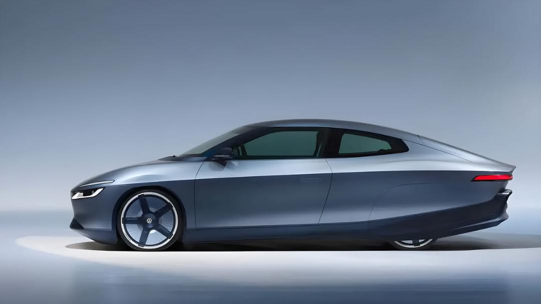 خودروی مفهومی فولکس‌واگن (Volkswagen) با طراحی آیرودینامیک و ضریب درگ بسیار پایین