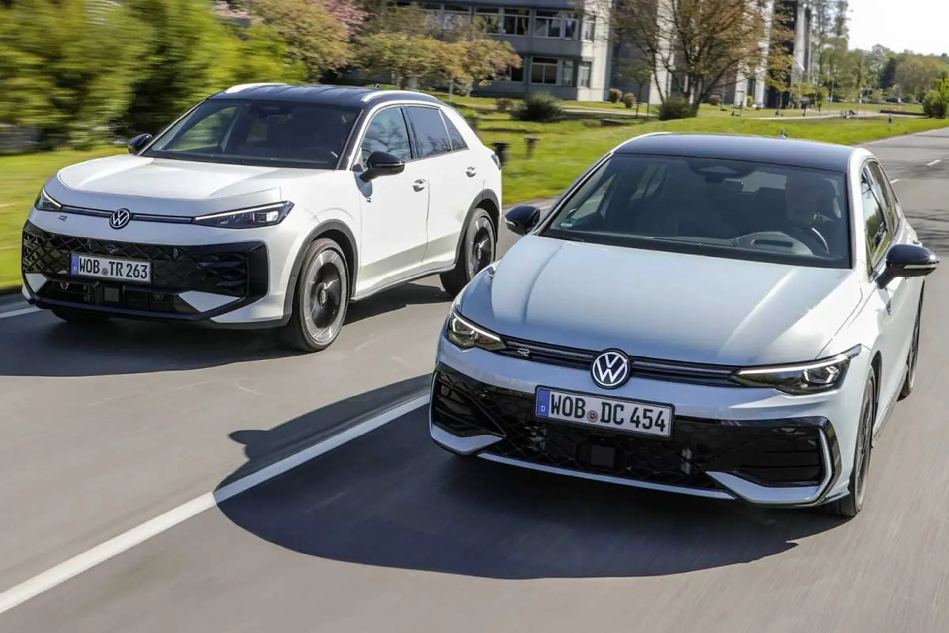 فولکس‌واگن گلف و تی‌راک هیبرید