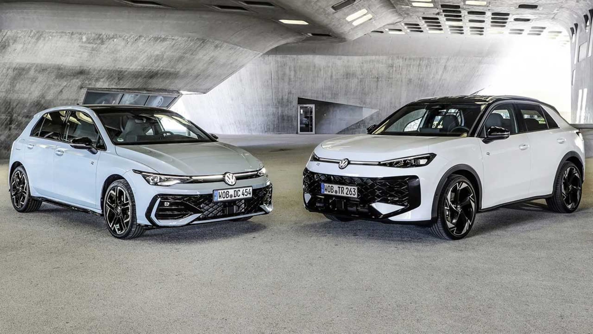 فولکس‌واگن گلف و تی‌راک هیبرید