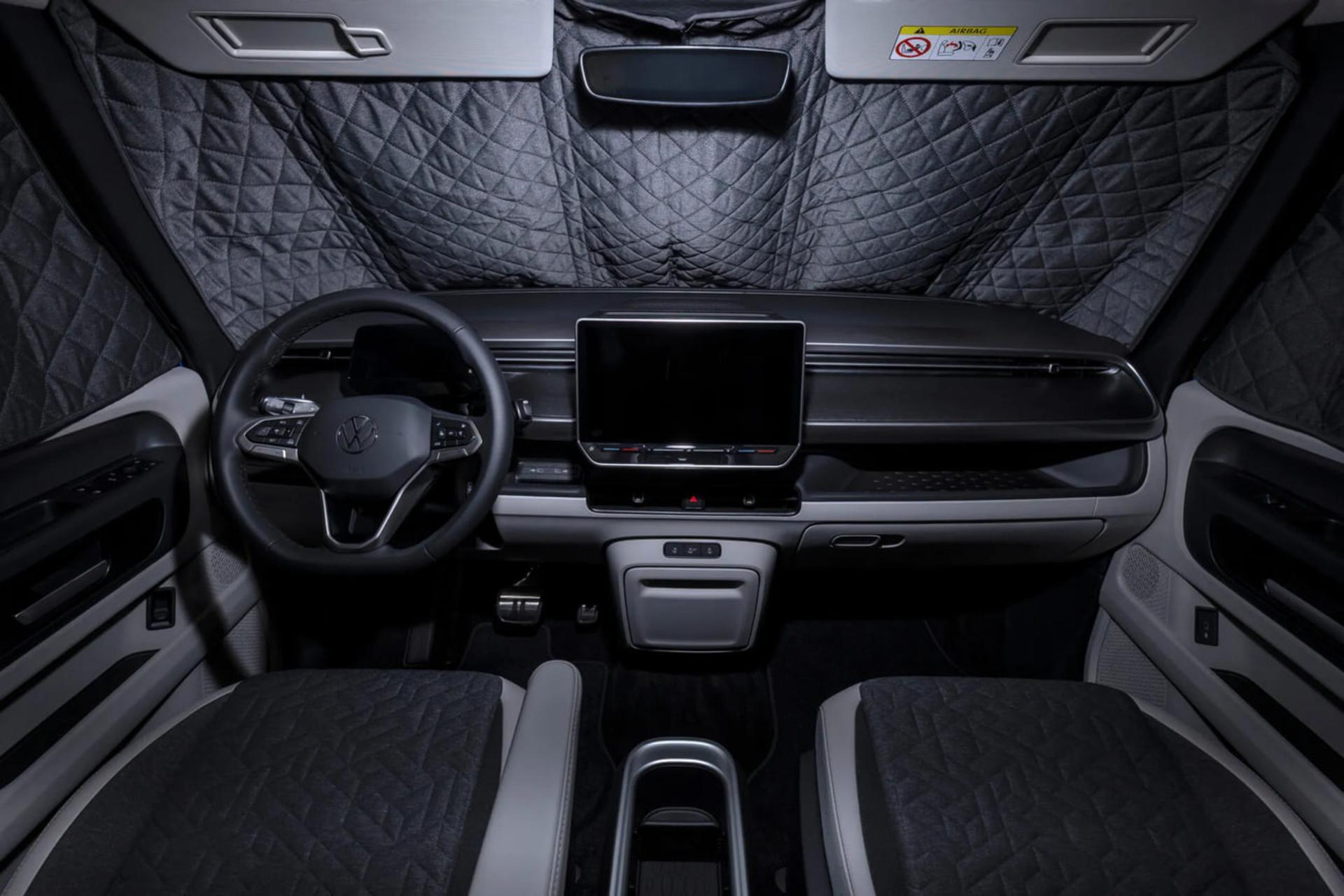 داشبورد و کابین خودروی فولکس‌واگن (Volkswagen) آی‌دی کالیفرنیا کروز با طراحی مدرن