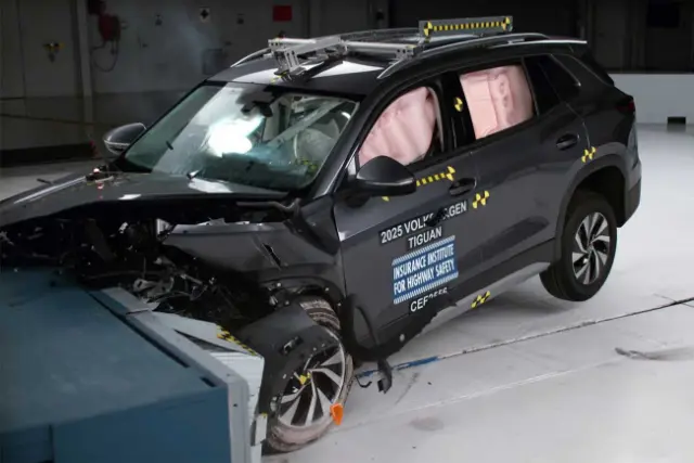 آزمون تصادف IIHS فولکس‌واگن تیگوآن
