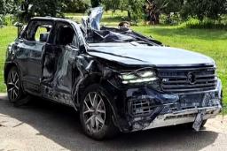 برخورد موشک به فولکس‌واگن توآرگ
