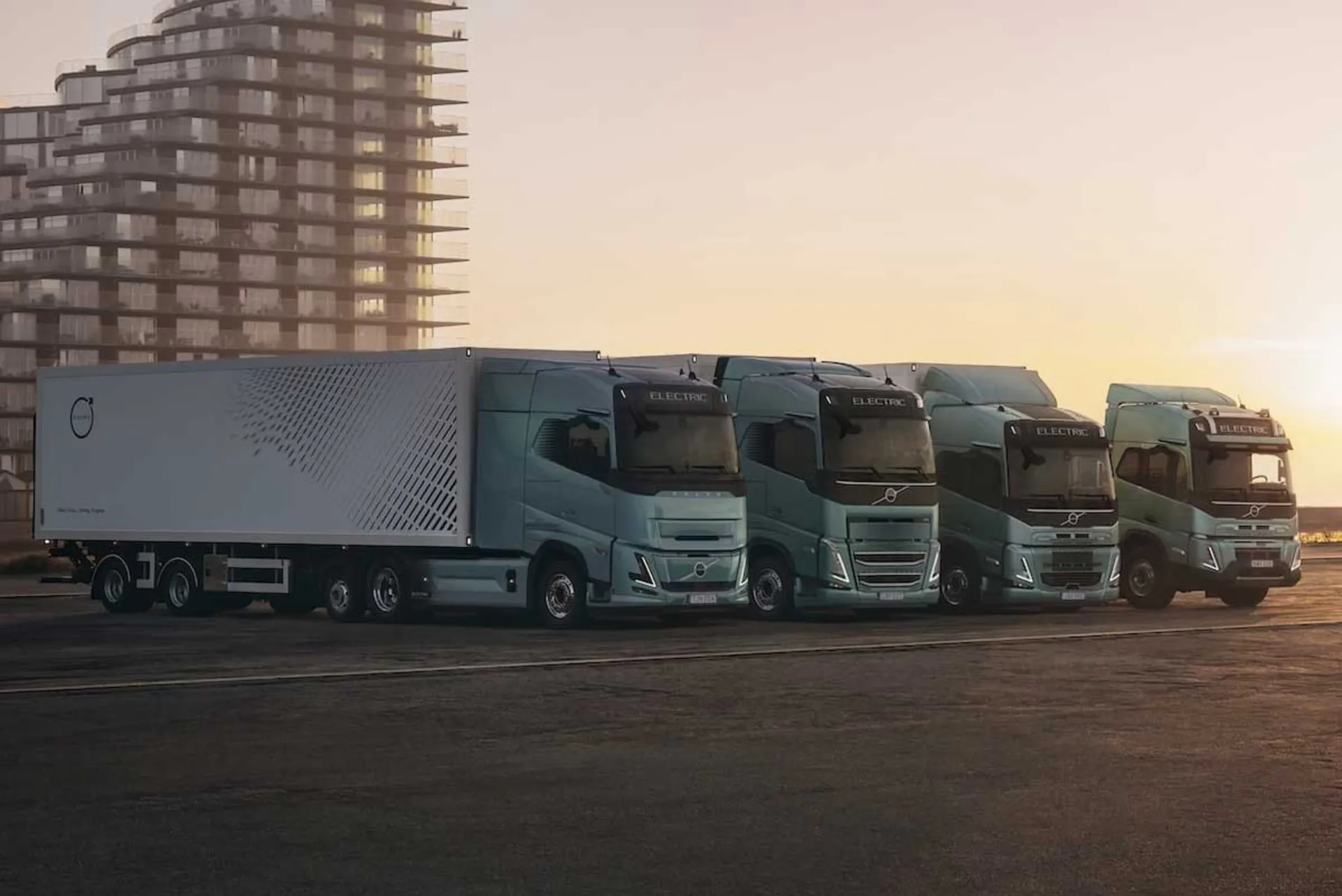 کامیون‌های برقی ولوو