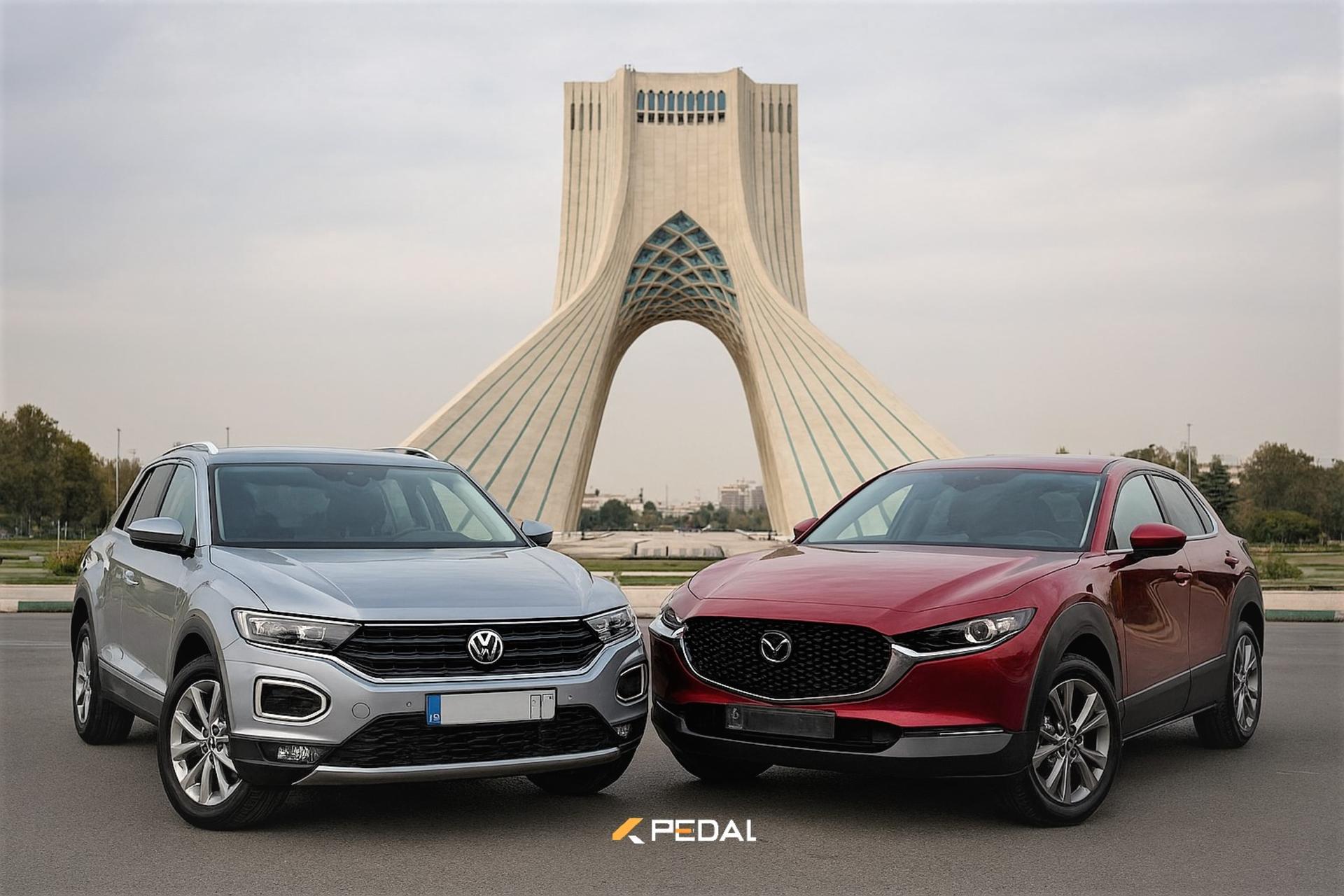 vs t roc mazda cx-30