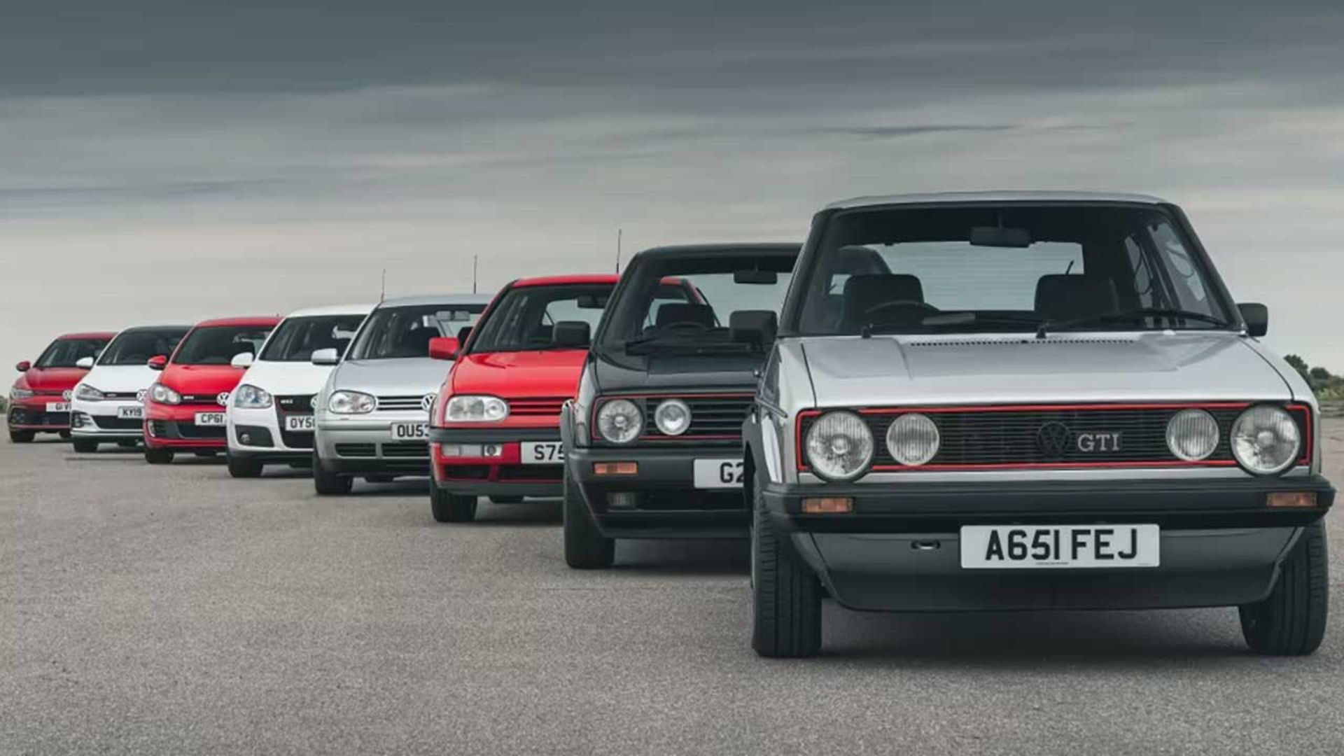 پنجاه‌سالگی گلف GTI