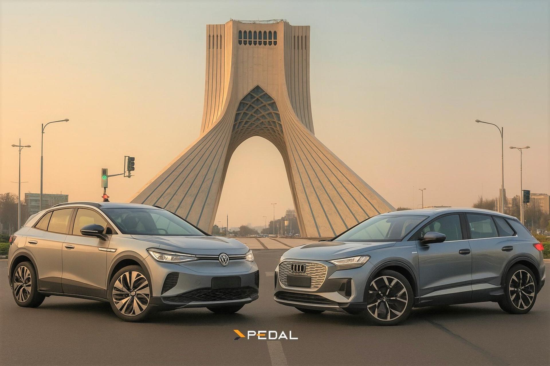 vw  id.4   vs َaudi q4