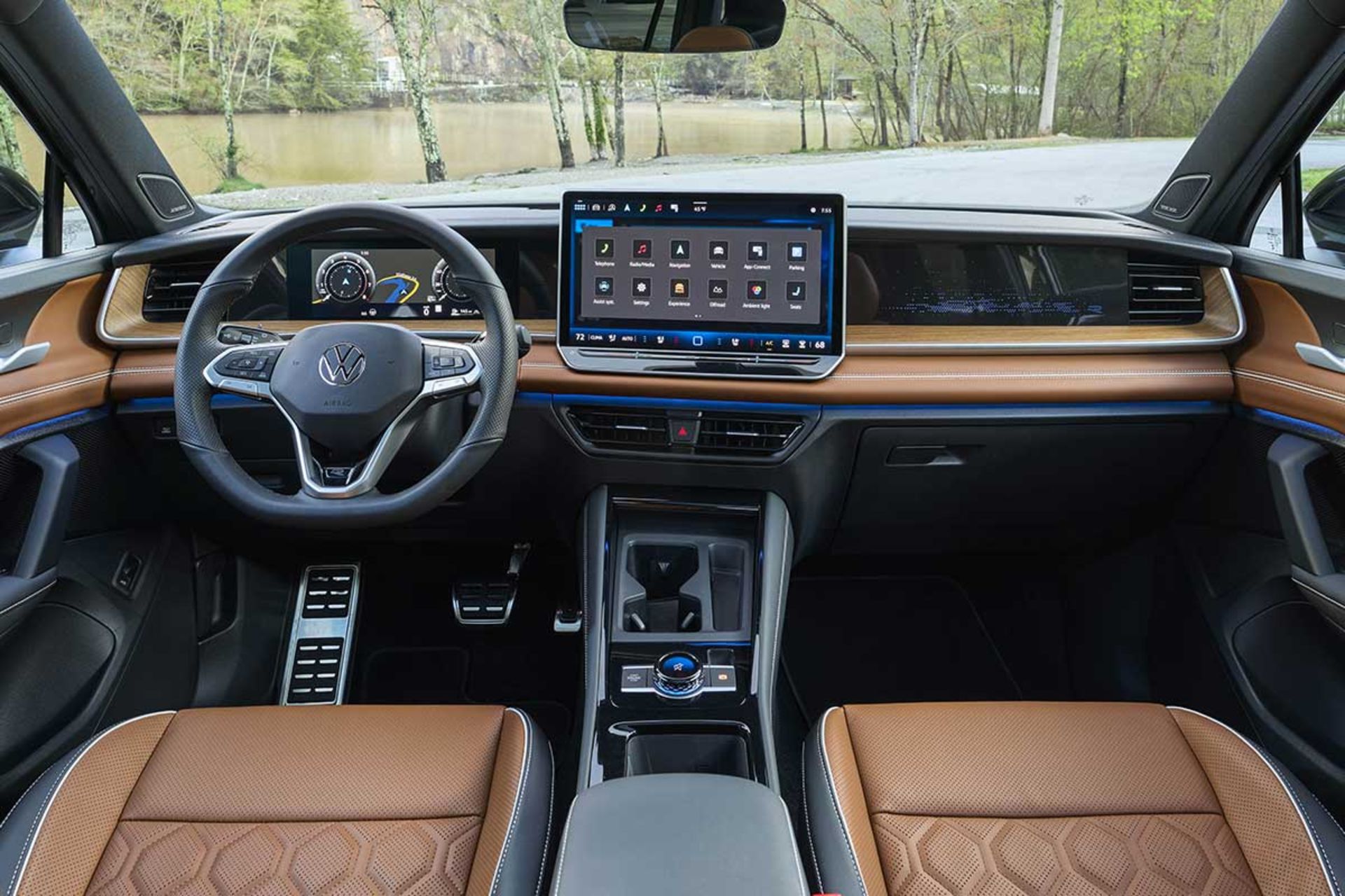 داخل فولکس‌واگن تیگوآن