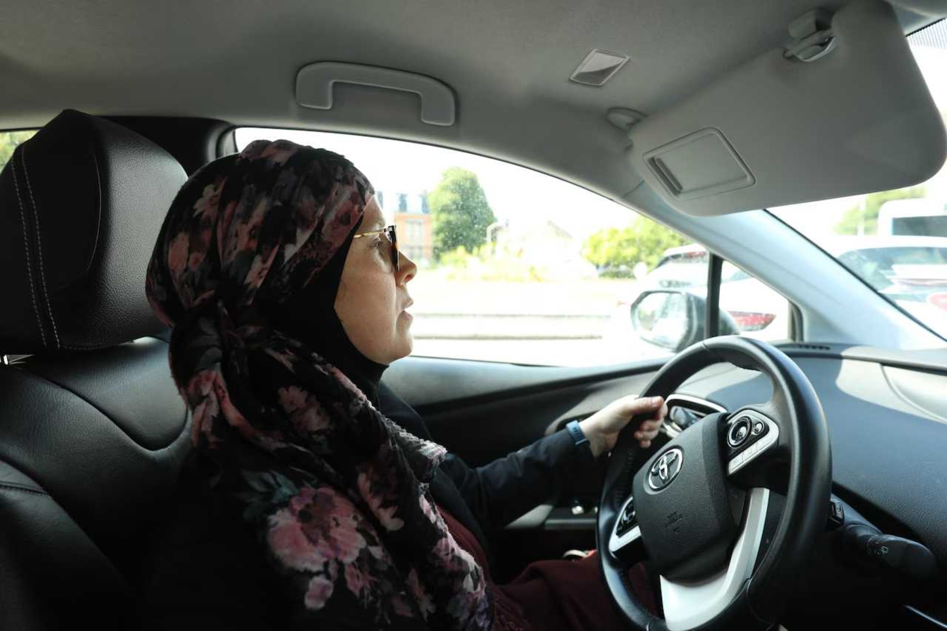 راننده تپسی خانم