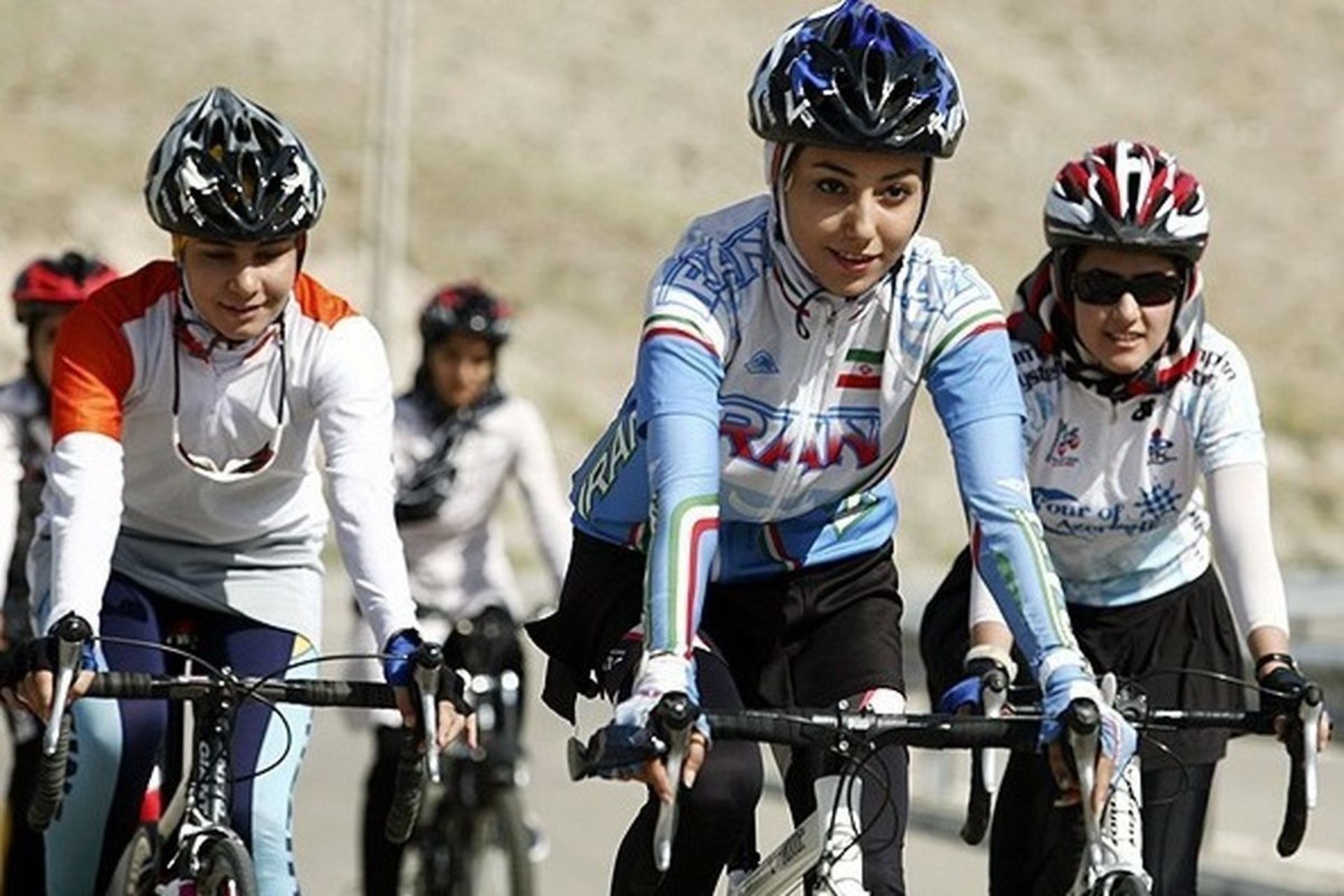 iran bike riding for women